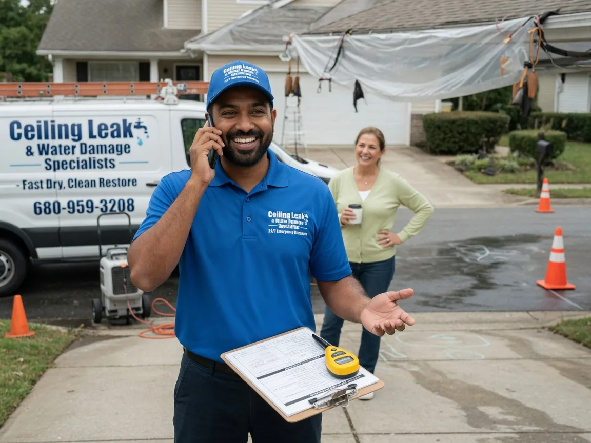 Ceiling Leak Cleanup Pleasant View, UT FAQs